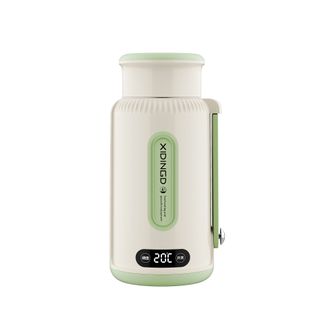 喜叮当/XIDINGD  便携式电热水杯迷你烧水杯1L