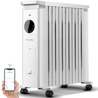 飞利浦/Philips  取暖器 AHR3144YS 电油汀家用电暖器片油丁防烫速热