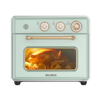 柏翠/Petrus  烤箱空气炸锅一体机空气炸烤箱20L小型家用烘焙烘烤多功能全发酵果干机