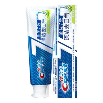 佳洁士全优7效茶香清新牙膏180g*1支清新口气美白去黄新旧包装随机发