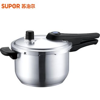 苏泊尔（SUPOR）  不锈钢蓝眼压力锅22CM 高压锅快速烹饪营养不流失 易拆易洗家用压力锅