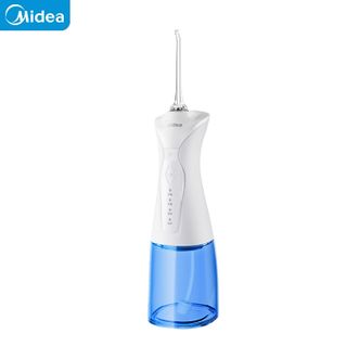 美的/Midea  冲牙器水牙线 家用便携电动洗牙神器300ml容量 牙齿清洁器正畸适用强劲脉冲水流