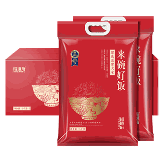裕道府  来碗好饭 尊选五常大米5kg*2（整箱）
