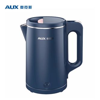 奥克斯/AUX  电热水壶烧水壶恒温水壶 1.5L大容量 双层防烫一键保温 304不锈钢内胆 HX-A1507B
