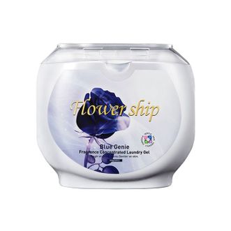 花卉诗/Flower ship  50颗 香氛洗衣凝珠 蓝色妖姬持久留香西班牙原装进口浓缩洗衣 五效合一 50颗