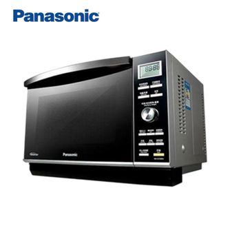 松下/Panasonic  微波炉家用平板式不锈钢炉腔变频27升 6段火力 微烤一体机 NN-GF599M