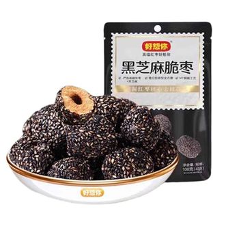 好想你  新疆灰枣黑芝麻脆枣108g3袋