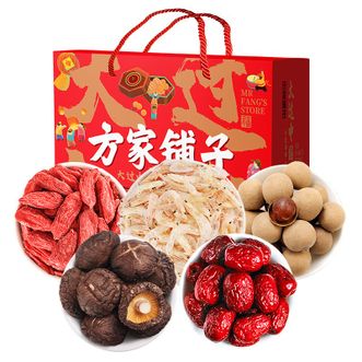 方家铺子 兴隆菌菇干货节日礼盒950g/盒 方家铺子 兴隆菌菇干货节日礼盒950g/盒