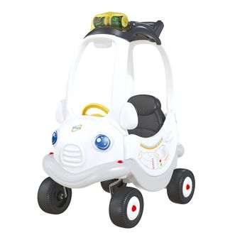 塔克贝贝/TAKBEBE  儿童四轮小房车淘气堡游乐场童车滑行车玩具车 T17（两款造型颜色可选）