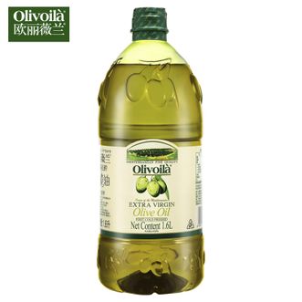 欧丽薇兰  特级初榨橄榄油1.6L大瓶装家用食用油