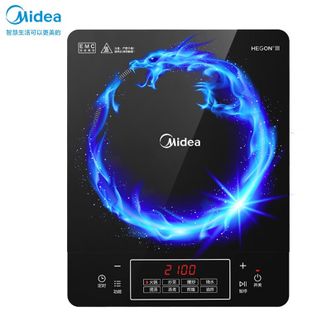 美的/Midea  电磁微晶面板面板电磁灶智能定时2200W大功率 C22-RT22E0103