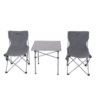 牧高笛（MOBIGARDEN）  山越一桌两椅套装 NX25665005海湾薄雾