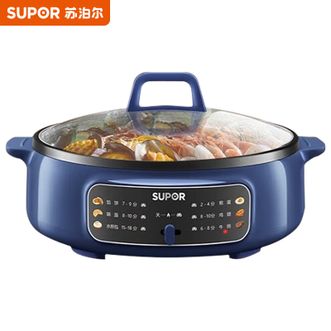 苏泊尔（SUPOR）  电煮锅家用加深电煎锅电饼铛煎烤烙煮多功能烤盘JT30A20