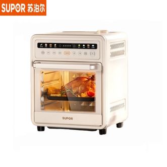 苏泊尔（SUPOR）  电烤箱OD20AK812 家用20L风炉微蒸汽烤炸热风循环低温发酵一体机一键烘干广域温控