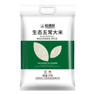 裕道府 生态五常大米5kg生态种植东北大米袋装10斤 裕道府 生态五常大米5kg生态种植东北大米袋装10斤