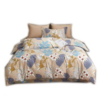 雅鹿  臻棉四件套丽莎迷情YL3101 床单被罩枕套 床品套件 床品套件 单双人 宿舍