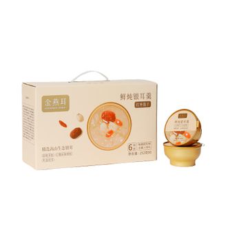 金燕耳  红枣莲子鲜炖银耳羹  252g/碗*6  即食早餐