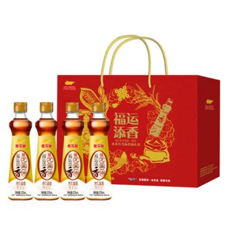 金龙鱼  福运添香芝麻香油225ml*4组合装