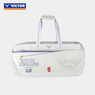 威克多（Victor）  羽毛球包 运动双肩包独立鞋仓大容量  威克多矩形包BR5621CO24 L月光白