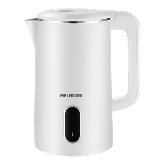 美菱/MELNG  家用电水壶大容量1.8L烧水壶304不锈钢内胆热水壶 MH-K68A