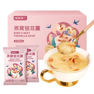 福东海  燕窝银耳羹90克红枣枸杞有机银耳羹免煮冲泡即食早餐