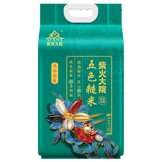 柴火大院  东北5色糙米 2kg