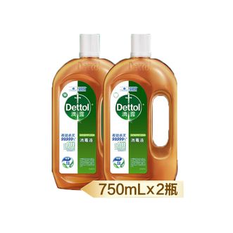 滴露/Dettol  消毒液750ml*2瓶