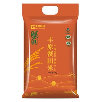 丰原食品  盘锦蟹田大米5kg东北大米（编织袋）