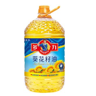 多力/Mighty  葵花籽油  压榨一级葵花籽油  5L桶装  包装随机发