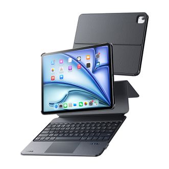 倍思/Baseus  苹果iPad键盘保护皮套 Air6磁吸悬浮办公平板键盘 适用 iPad Air 2024年13英寸 M2芯片