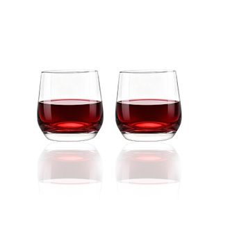 LUCARIS  水晶咯杯  上海精髓系列矮款280ml*2只  水杯玻璃杯洋酒杯