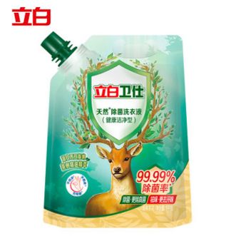 立白  卫仕天然除菌洗衣液除菌抑菌祛异味4斤实惠装卫仕除菌液1kg*2袋
