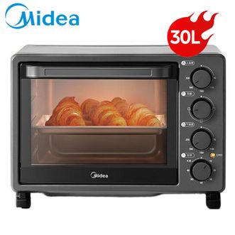 美的/Midea  烤箱  四旋钮独立控温家用烤箱 匀烤电烤箱  PT30X5