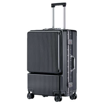 瑞制 出差旅行箱商务时尚登机箱万向轮男女行李箱静RZ-8520B 24寸