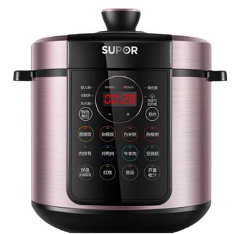 苏泊尔（SUPOR）  电压力锅 5L家用一锅双胆 电炖锅汤锅电饭煲电饭锅 电高压锅
