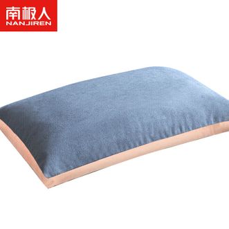 南极人（Nanjiren）  亲肤水洗棉荞麦枕 单只装 35*55cm