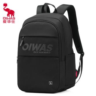 爱华仕/Oiwas  轻便背包男双肩包大容量通勤笔记本电脑包16英寸校园书包 OCB5202