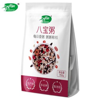 十月稻田  八宝粥 750g*2袋 家用早餐粥米伴侣 每日香粥
