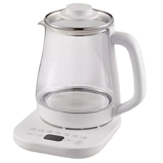 美的/Midea  养生壶1.5L 家用多功能全自动办公室烧水壶加厚玻璃煮茶热水壶 MK-YS15P201