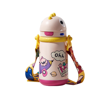 babycare  儿童保温杯 不锈钢保温杯450ml