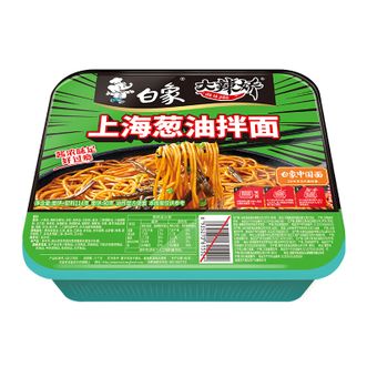 白象  干拌面 上海葱油114g*6盒 非整箱 速食方便面 拌面 加班食品
