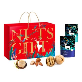 半亩川  果色甜香1228g干果礼盒 坚果零食组合 节日礼盒