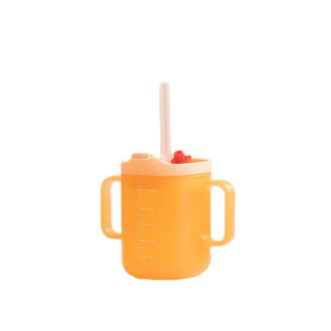 bebetour  儿童水杯吸管杯牛奶杯260ml