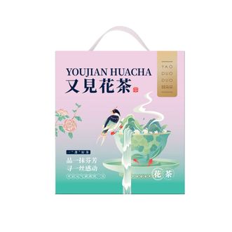 姚朵朵  又见花茶礼盒760克