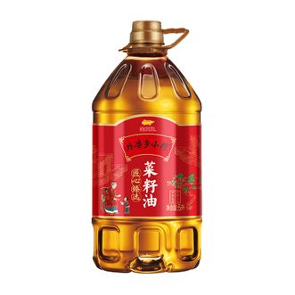 金龙鱼 外婆乡小榨匠心臻选菜籽油5L 金龙鱼 外婆乡小榨匠心臻选菜籽油5L