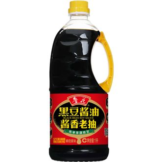 鲁花  黑豆酱油酱香老抽 1L