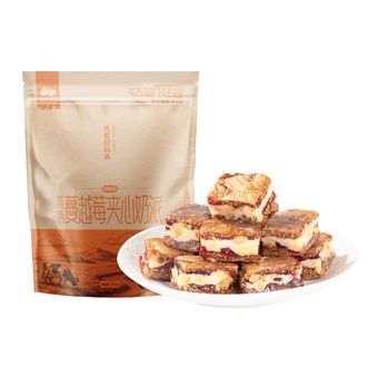 西域美农  高钙蔓越莓夹心奶派158g*2