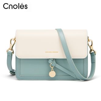 蔻一（Cnoles）  包包女百搭女士斜挎包实用女士单肩小方包K105303B3708E