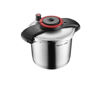 苏泊尔(SUPOR)   高压锅 电磁炉煤气通用 防爆悦提系列 深红（带玻璃盖）直径 22cm 5.7L