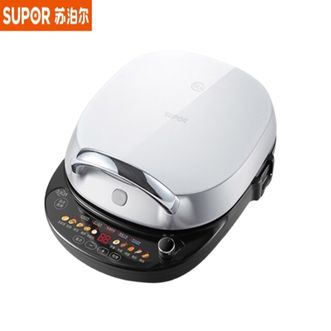苏泊尔（SUPOR）  电饼铛JD30RQ808 上下盘可拆洗 三明治机双面加热加大加深烙饼早餐机煎烤机钛陶不粘烤盘